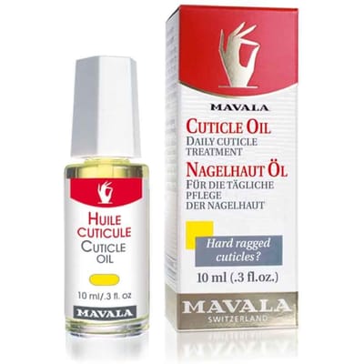 Mavala Cuticle Oil 10 ml - Voedende Nagelriemolie Voor Droge En Gescheurde Nagelriemen - Hydraterende Nail Care Olie Met Plantaardige Oliën - Verzorgende Cuticle Treatment Voor Zachte, Gezonde Nagelriemen En Sterke Nagels