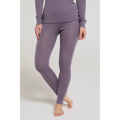 Mountain Warehouse Dames Merino II Thermo Broek (Donker Paars)