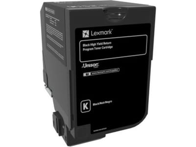 Lexmark 74C2HK0 toner cartridge zwart extra hoge capaciteit (origineel)