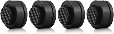 Luidspreker Isolatievoeten - Speaker Spikes Anti-Vibratie - Geluid Verbeteren - CNC-gefreesd Ontwerp - 39 x 17 mm - Zwart