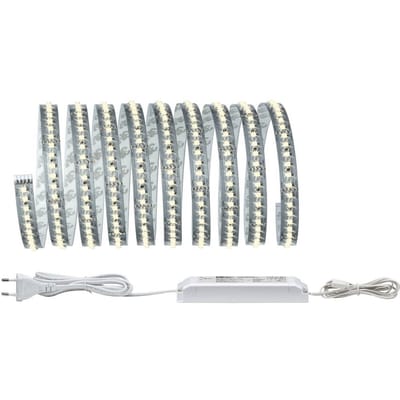 PAULMANN MaxLED 1000 LED-strip basisset warmwit 300 cm zilver ongecoat