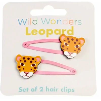 Haarspeld Rex London Wild Wonders Leopard (x2)
