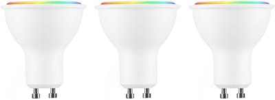 Modee Smart GU10 Led Lamp - 4.7W - Slimme Lamp - RGB en Kleurtemperaturen - App Bediening - WiFi LED Spot - 3 Stuks
