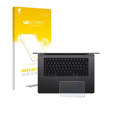 upscreen - Screenprotector voor Apple MacBook Pro 16" M4 2024 (ALLEEN Touch Trackpad) - Folie Beschermfolie anti glare matte