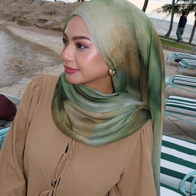 Designer Sjaal Aquarel Hijab Satin Print Modal Hijabs Ademend Zacht Lang Mode Sjaals Hoofddoek Paisley Moslim Sjaal gray