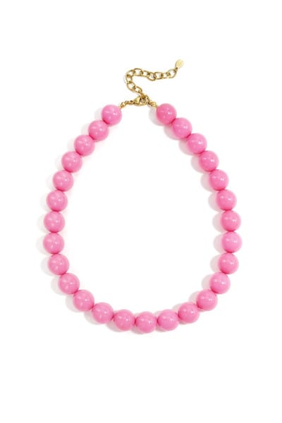 Ketting met grote kralen