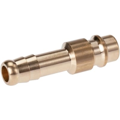 Messing DN 7.2 (Euro) Luchtkoppeling Insteeknippel 9 mm Slangpilaar [5 Stuks]