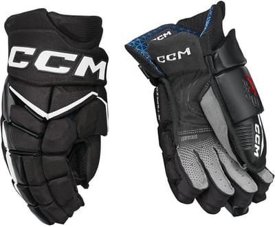CCM - Jetspeed Ft8 Pro Ijshockeyhandschoenen - Junior - Zwart/wit - 11