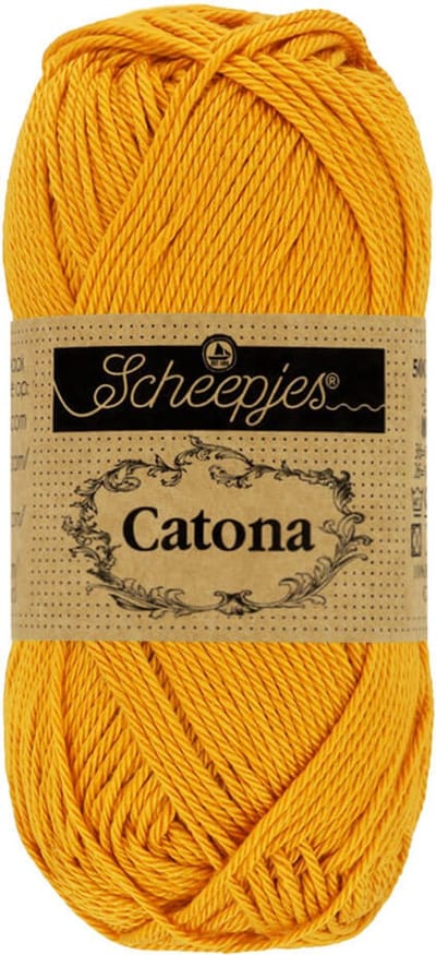 Scheepjes Catona 50 gram - 249 Saffron