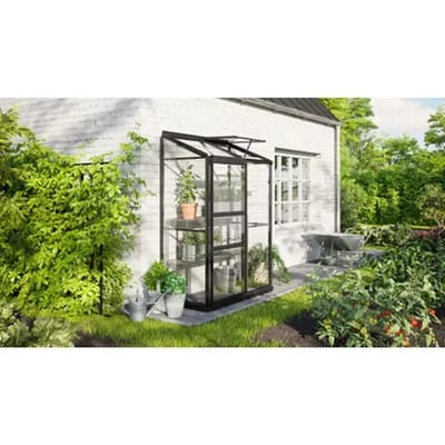 Vitavia Kweekkas Ida 900 - Veiligheidsglas 3mm - Zwart - 131x69x182cm