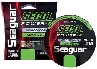 Colmic Secol Power F Flurocarbon 50 M Transparant 0.128 mm