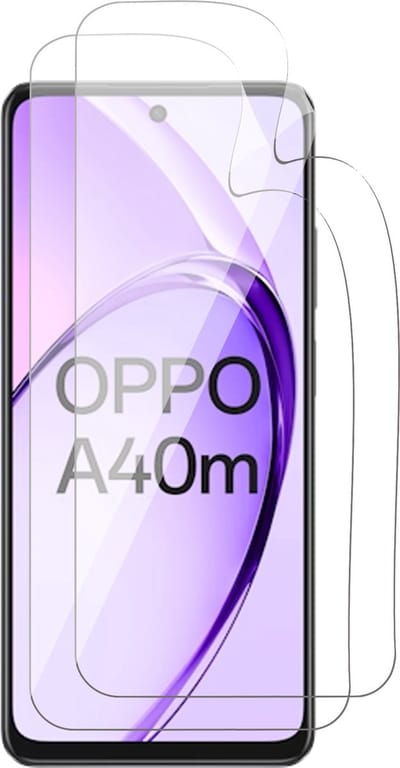 Screenprotector geschikt voor Oppo A40m - 2x FlexGuard Screen Protector