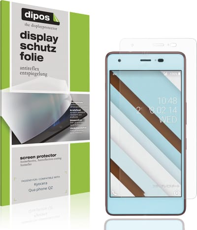 dipos – 4x Matte Beschermfolie geschikt voor Kyocera Qua phone QZ | Krasbestendige & antireflecterende Screenprotector Ultra-Thin