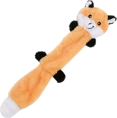 Livano Honden Speelgoed - Hond - Speelgoed - Dog Toy - Pluche - Vos