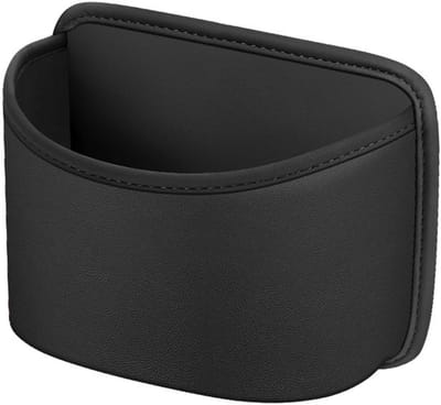 Oneay Zwarte auto stoelorganizer met prullenbak – Universeel opbergaccessoire voor console en portieren