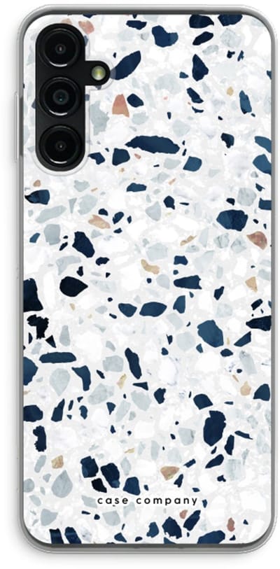 Case Company® - Hoesje geschikt voor Samsung Galaxy A14 hoesje - Terrazzo N°1 - Soft Cover Telefoonhoesje - Bescherming aan alle Kanten en Schermrand