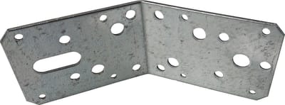 TQ4U metalen neusijzer 135° 9 / 9 x 6cm x 2mm dik | GEGALVANISEERD