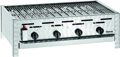 Combi-Tafelbraadgrill - Gas - 4-Pits - Bartscher 1062503 - Horeca & Professioneel