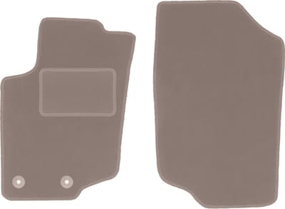 Beige voormatten voor: Peugeot 207 SW, stationwagen, hatchback (2006-2012)