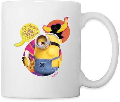 Minions Stuart Met Banaan Mok