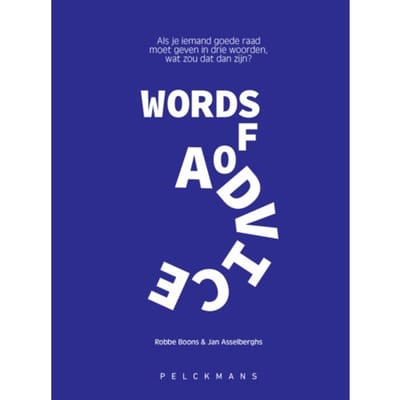 3 Words Of Advice - Robbe Boons