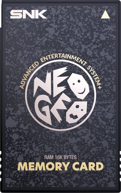 SNK Corporation NEOGEO AES+ Memory Card (Black) - NEOGEO AES+