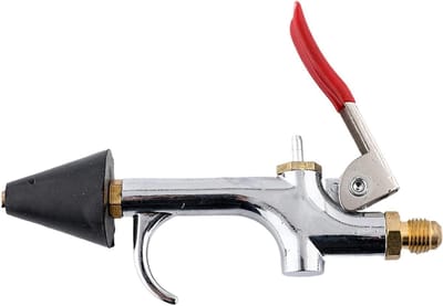 Perslucht Mondstuk - Reinigingsaccessoire - Auto Onderhoud - Efficiënte Reiniging - 13 x 7.5 x 4 cm - Metaal
