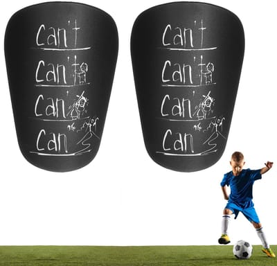 Dailygoods - Tyqour 1 Paar Mini Scheenbeschermers Voetbal Kinderen, Kleine Mini Scheenbeschermers, Klein Voetbal Scheenbeschermer, Voetbal Scheenbeschermers Scheenbescherming Voetbal voor Kinderen Jongens Meisjes
