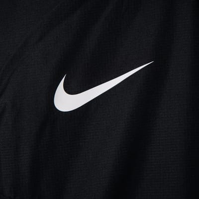 Nike Verborgen Capuchon Comfortabele Jas Heren jassen Zwart 645551-010 2XL