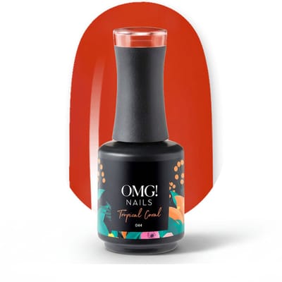 Limea Gellak 044 Tropical Coral 15ml - Gel nagellak - Koraal Gel lak - OMG nails