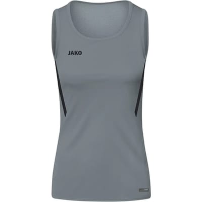 Jako Challenge Tanktop Dames - Zwart / Steengrijs | Maat: 38
