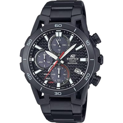 Casio Edifice Heren Zwarte Horloge EFS-S640DC-1AVUEF