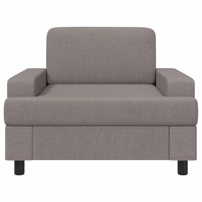 vidaXL - Fauteuil - Taupe - Stof