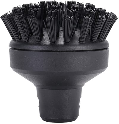 MTTProducts - Accessoires voor Stoomreinigers - Vervangbare Borstel - Hoogwaardige Borstel - Rond - Voor SC1 SC2 SC3 SC4 SC5 - Perfect voor Hardnekkig ...