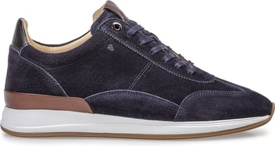 Van Bommel Sbm-10015 Lage sneakers - Heren - Blauw - Maat 43+