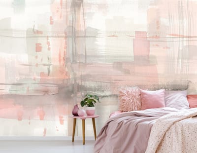 Fotobehang - Pastel - Abstract - Muurschildering - Muurdecoratie - (368 x 254 cm)