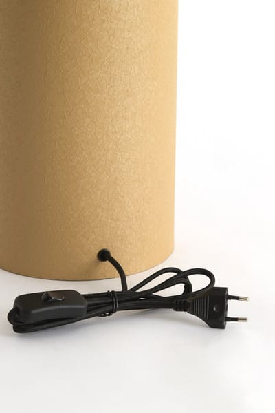 Tafellamp - bruin - Yebri - metaal - Ø 36cm - E27 - 8058961 - Light & Living