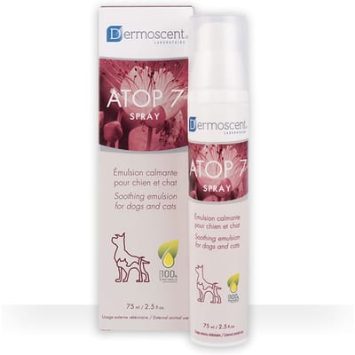 Dermoscent Atop 7 Spray voor hond en kat - 75 ml