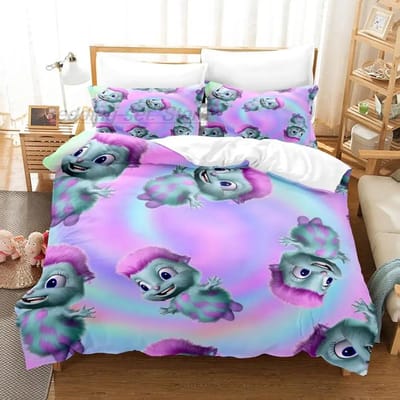Nieuwe Bibble Meme Beddengoed Collectie Enkel Tweepersoons Volledig Queen King Size Bed Collectie Volwassen Kinder Slaapkamer Dekbedovertrek Collecties 3D Anime Met Beddengoed Lijn 70x133cm 2pcs