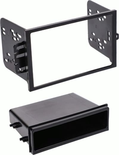 2-DIN Paneel geschikt voor Chevrolet/Hummer/Pontiac/Cadillace (METRA) Kleur: Zwart