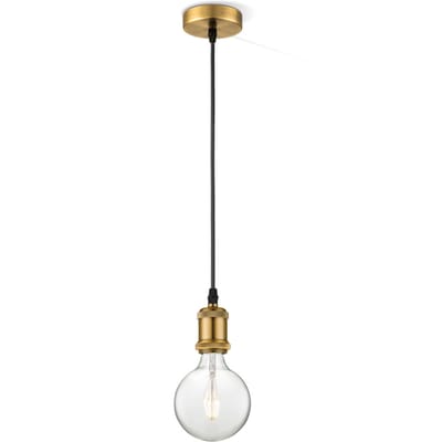 Home sweet home hanglamp Vintage Globe g125 - Brons - helder