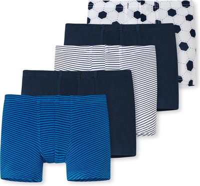Schiesser 5 PACK Shorts Jongens Onderbroek - 95/5 Multipacks