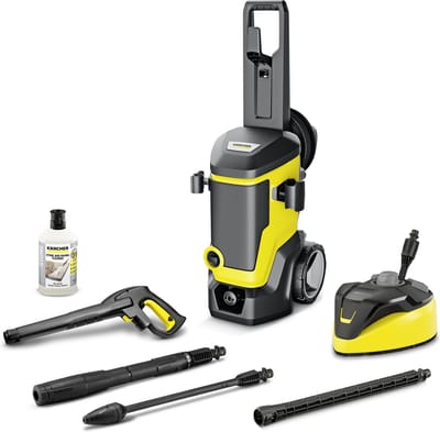 Kärcher - K 7 WCM Premium home - hogedrukreiniger - Oppervlaktereiniger T 7 Plus - Haspel - 180 bar - Wateropbrengst 600 l/u - Prestatie 60 m²/u