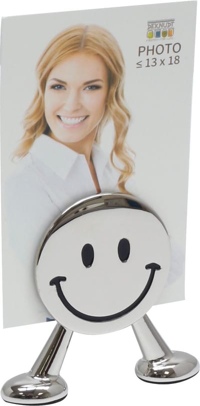Deknudt Frames fotohouder S59NX1 - zilverkleurig - smiley