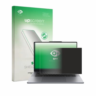 upscreen - privacy screenprotector voor Lenovo Yoga Pro 7i Gen 11 Aura Edition 15" - Folie Beschermfolie Blauwlichtfilter