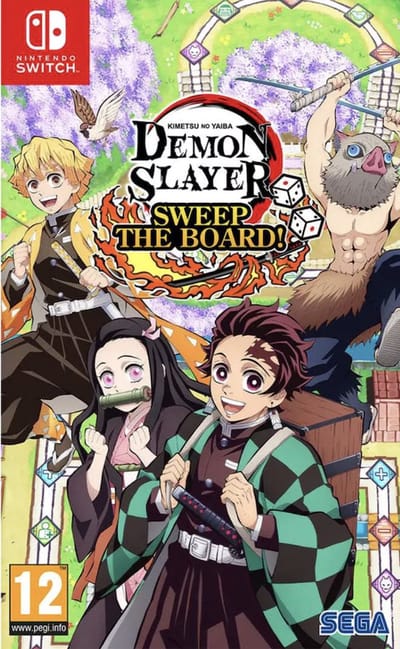 Demon Slayer: Kimetsu no Yaiba - Sweep the Board! - Nintendo Switch - Party
