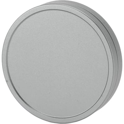 Cache d'objectif en alliage d'aluminium pour Instax EVO Anti-poussière Étanche Résistant aux rayures Protection d'objectif d'appareil photo Gris gris