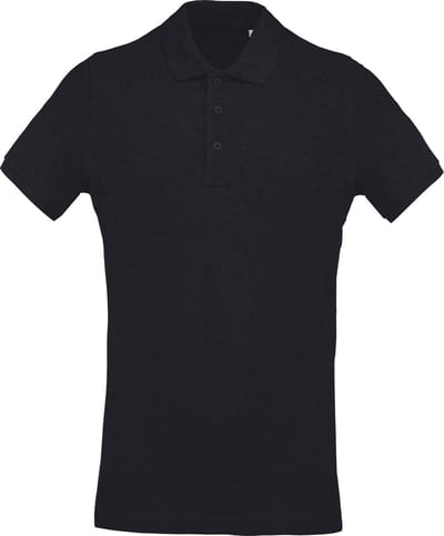 Kariban Menselijk Biologisch Pique-Pique-Poloshirt (Franse Marine Heide)