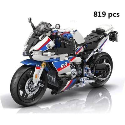 Techniek Motorfiets Model Assemblage Blokken Moto Racen Motorfiets Stadsvoertuig Sets Off Road MOC Kits Kinderen Bouwspeelgoed