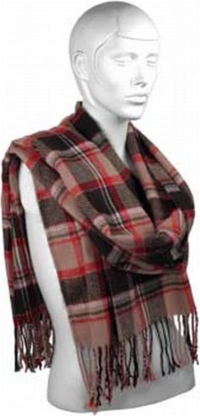 Bernardino Cardiff - Sjaal Heren - Sjaal Dames - Bruin - 200 cm